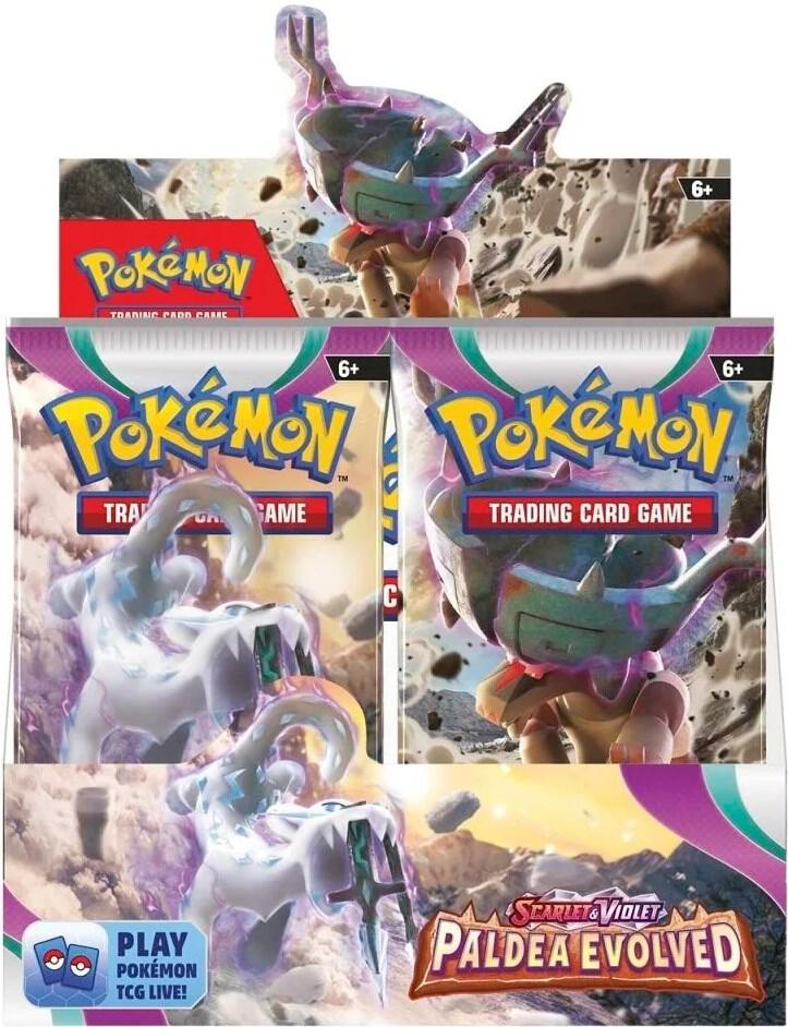 SV02: Paldea Evolved Booster Box (PAL)